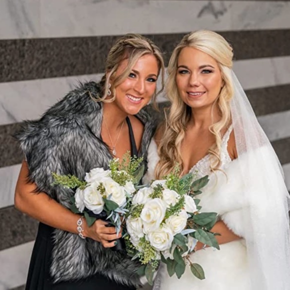 Will You be My Bridesmaid Jewelry Set for Wedding of 4 6 8, Silver Gold Rose Gol - Picture 5 of 7